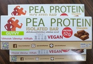 PEA Protein Barรสดาร์ช้อคโกแลต สกัดจากถั่วลันเตาโปรตีน52กรัมต่อแท่ง สำหรับผู้ที่ทานมังสวิรัติ วีแกน 