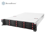 銀欣 SST-RM22-312 工業機殼 (2U Mini-SAS HD SFF-8643 12 Gb/s 12 埠 2.5/3.5 硬碟熱插拔伺服器機殼)