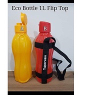 Tupperware Eco Bottle 1L Flip Top with Strap