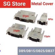 D-sub Connector/Metal Cover DB9 DB15 DB25 solid pin contact