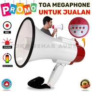 TOA SPEAKER UNTUK JUALAN KELILING Megaphone Toa Charger Fleco HW-8R Multifungsi MODEL TERBARU FLECO YC-165RUBT BISA BLUETOOTH HP &amp; USB FLASHDISK / toa buat dagang keliling di motor/ pengeras suara untuk jualan/ toak buat jualan keliling rekaman