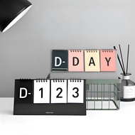 [ICONIC] D-Day Calendar 48 Sheets | 100 Days Countdown & Perpetual Calendar | Exam Wedding Birthday 