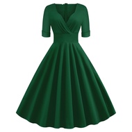 Slimming Vintage 50s Style Dress