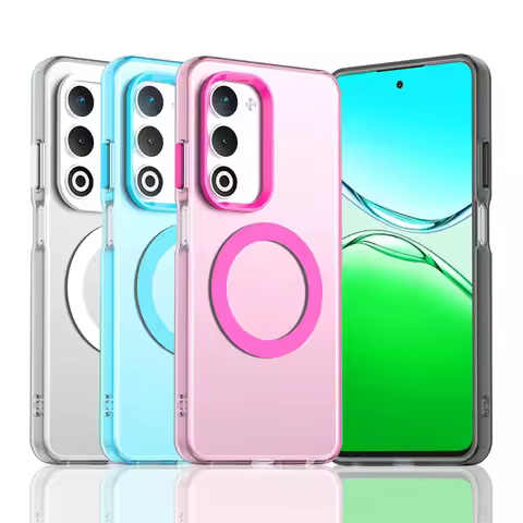 Translucent Phone Case For Oppo A5 Case For Oppo A5 A5m Magnetic Adsorption Wireless Charge Cover Fo