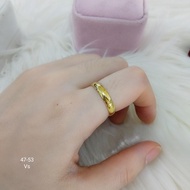 ngoctraianchi sỉ nhẫn tròn trơn vàng tây 10k cho nam và nữ