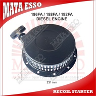 KM 186F recoil starter starter hood/ for air cooled KM 186F 192F/