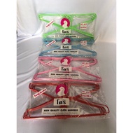 431-12pcs Thailand Quality Coated Colours Hanger🔥Sangkut Sidai Baju Coated Besi