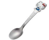 Skater不鏽鋼兒童湯匙（模切）[Hello Kitty]
