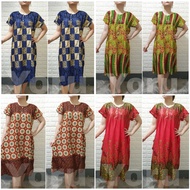 Pamelo D11 Daster Batik jumbo Indonesia RANDOM/batik nightgown/jumbo daster/batik