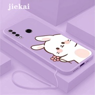 Case Huawei P30 LITE nova4e Honor 20s P30 LITE Phone Case Silicone Shock-resistant New Design Cartoon Cute Safflower Bunny