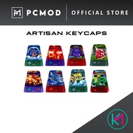 Pokemon Artisan Keycaps | Generation 1 , Pokemon Tail | PCMOD x KEYMOD