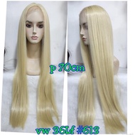 Lace front Wig Adult Wig 70 Cm long Vw 36 LF BLONDE/613