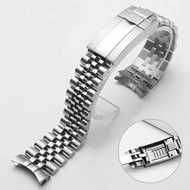 WZ 20mm 21mm Jubilee 904 Watchband For Rolex Sub GMT Yacht Daytona Men's Strap Luxury Watch Chain Mo