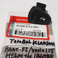 TOMBOL BUTTON 35180-KYZ-901 HORN BUTTON BEAT FI SCOOPY FI ESP NEW BLADE VARIO 125 SUPRA X 125 HELMET