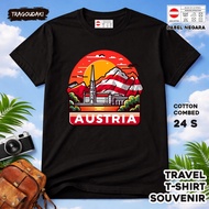 AUSTRIA Souvenir T-SHIRT AUSTRIA 5TAG made of 24s combed cotton