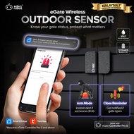 Eden Robot Official 🔷 eGate Wireless Outdoor Gate Sensor. IP67 Waterproof Arm Mode Close Reminder. W