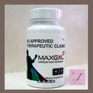 Maxgxl Food Supplement Unique NAC Formula 100 guaranteed original 45 capsules/bottle