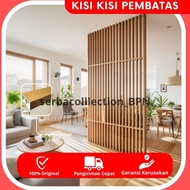 NEW!!! 2.9m High Room Divider Grille, Room Divider, Wooden Pattern Room Divider/