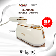 [Anti Bakar] MMX On-the-Go Travel Iron Steam: Kuasa 1200W Stim Pintar & Sifar Lecur (GO120)