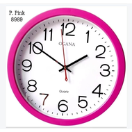 Jam Dinding Tebal Besar OGANA – Diameter 32CM / Jam Dinding Ogana Polos Besar Jam Dinding Bulat Jam