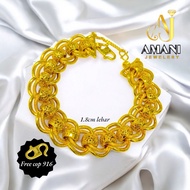 🔥Gelang Tangan Coco Candy COP 916 💯 Persis Emas Ori 😍 Gold Plated Jewelry