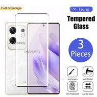 Full Cover Curved Tempered Glass For Infinix Zero 30 4G 2023 5G Screen Protector For Zero30 5G Edge 