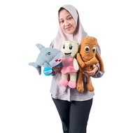 3 Viral Anomali Tralala Dolls, Ballerina Cappucina, & Tungtung Sahur Anomali Children's Doll Toys