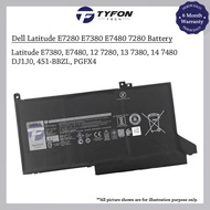 Dell Latitude E7280/ E7380/ E7480/ 12/ 13/ 14/ 7280/ 7380/ 7390/ 7480/ 7490 Compatible Laptop Batter