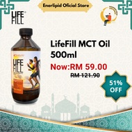 LifeFill MCT Oil 500ml Natural 100% MCT