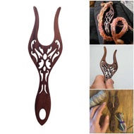 New Knitting Rope Knitting Tool Renaissance Wooden Crafts Fork Storage Tool