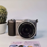 กล้องมือสองถูก SONY A5100 แถมฟรี กระเป๋า เม็ม พร้อมใช้งาน