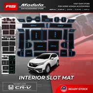 [𝐒𝐋𝐎𝐓 𝐌𝐀𝐓] Honda CRV 2021 2022 2023 2024 Interior Car Anti Slip Rubber Pad Car Accessories Bodykit Accessories CR-V