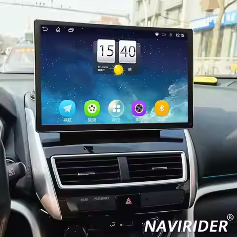 13.3inch For Mitsubishi Eclipse Cross 2018-2021 Android 14 Car Radio Navi GPS Multimedia Player WiFi