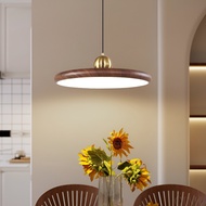 Retro Wabi Sabi Log Chandelier Nordic Walnut Kitchen Bar Cafe Living Room Dining Room Decoration Cha