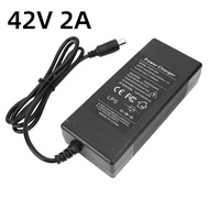 42V 2A  Charger Adapter สำหรับ Xiaomi Mijia M365 Ninebot Es1 Es2ไฟฟ้าสกู๊ตเตอร์อุปกรณ์เสริมแบตเตอรี่