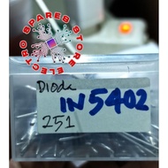 DIODE IN5402 MIC retail (1 PIECE) ORIGINAL Original 3A IN 5402 ORIGINAL IN 5402 retail DIODE 3A ups