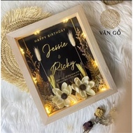 3D Picture Frame Size: 23*18*4 Dried Flower Decorative Picture Frame [FACTORY PRICE]