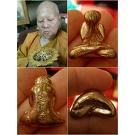 Phra Pidta MahaLap Pim BangSeh Roon 1 Ner  Lohak Amulet