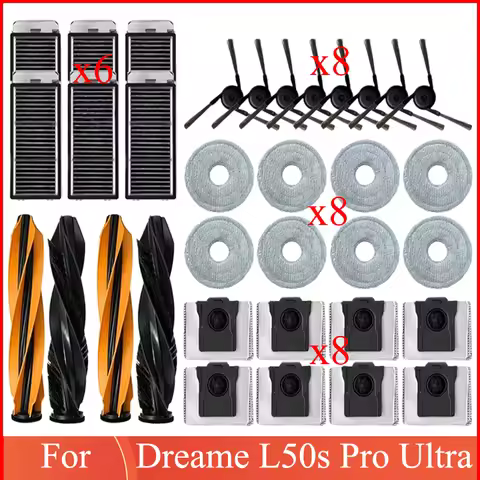 Accessories For Dreame L40S Pro Ultra/ L50s Pro Ultra/ L40s Ultra/ Mova P50s Ultra /X50s Pro Ultra M