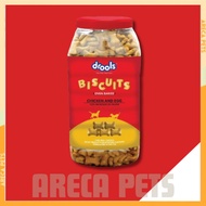 Areca Pets Drools Dog Biscuit Chicken and Egg 800g | Dog Treats | Crunchy Dental Biscuits | Dog Snac