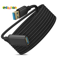 USB 3.0 Type a Male-To-Female Extension Cable,  Braided Material, High Data Transmission Cable (0.5 