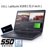 Dell Latitude E5280 ( Core i5-7300U, 8GB DDR4, 256GB SSD, 12.5"FHD,  Win10, Business Laptop