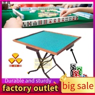 jadual ☬3V MahJong Table with Drawers  Lami Table  Gambling Table  Fordable Square Mahjong Table  Meja Judi  旺发麻将桌✵