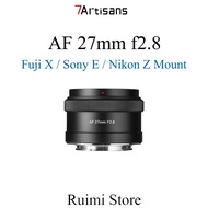 7Artisans 27mm f2.8 AF APS-C Prime Lens - High-Quality  for Travel & Daily Shooting