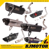 Akrapovic Sc Project Yoshimura Scooter XMAX250 V1 V2 Full System Exhaust Pipe Motorcycle Exhaust