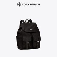 TORY BURCH กระเป๋าเป้สะพายหลังผู้หญิง Nylon Flap 85061