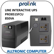 Prolink 850VA UPS PRO851SFCU  with AVR+USB/2Years Warranty/Singapore Authorized Reseller