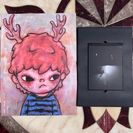 Popmart Hirono V.3 City of Mercy Gift Box Black Poster Empty