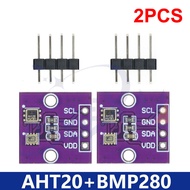 AITEXM 2PCS AHT20+BMP280 Temperature Humidity Air Pressure Sensor Module High-precision Digital Sens