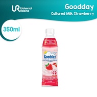 Goodday Cultured Milk Strawberry 350ml [Pink]